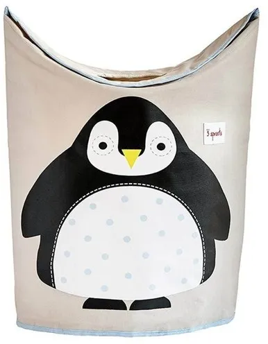 3 Sprouts Vasketøjskurv, Penguin